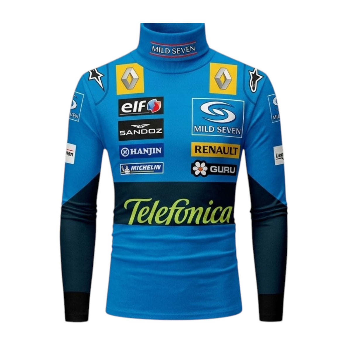 Fernando Alonso 2005s Neck Compression Shirt
