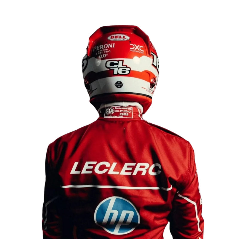 Charles leclerc F1 racing costume 2025