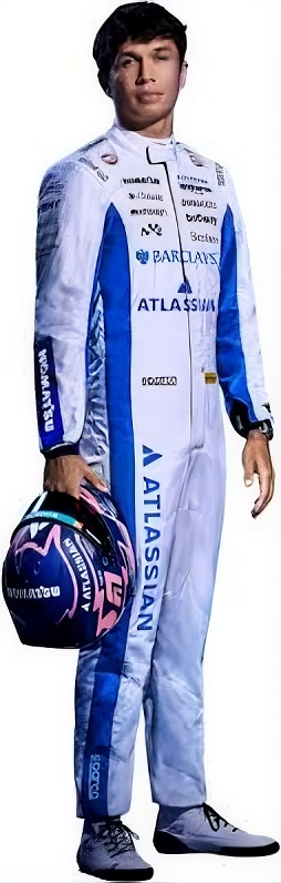 Williams 2026 F1 Race Suit Alexander Albon