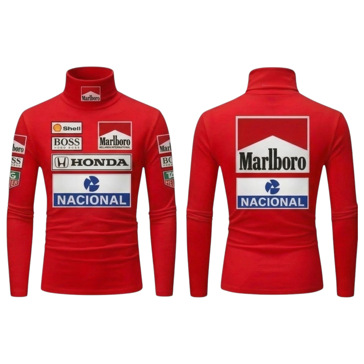 Ayrton Senna Long Sleeve Shirt