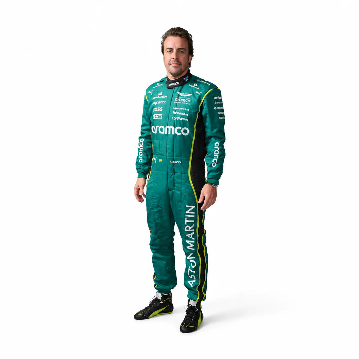Fernando Alonso 2026 F1 Race Suit Replica – Aston Martin