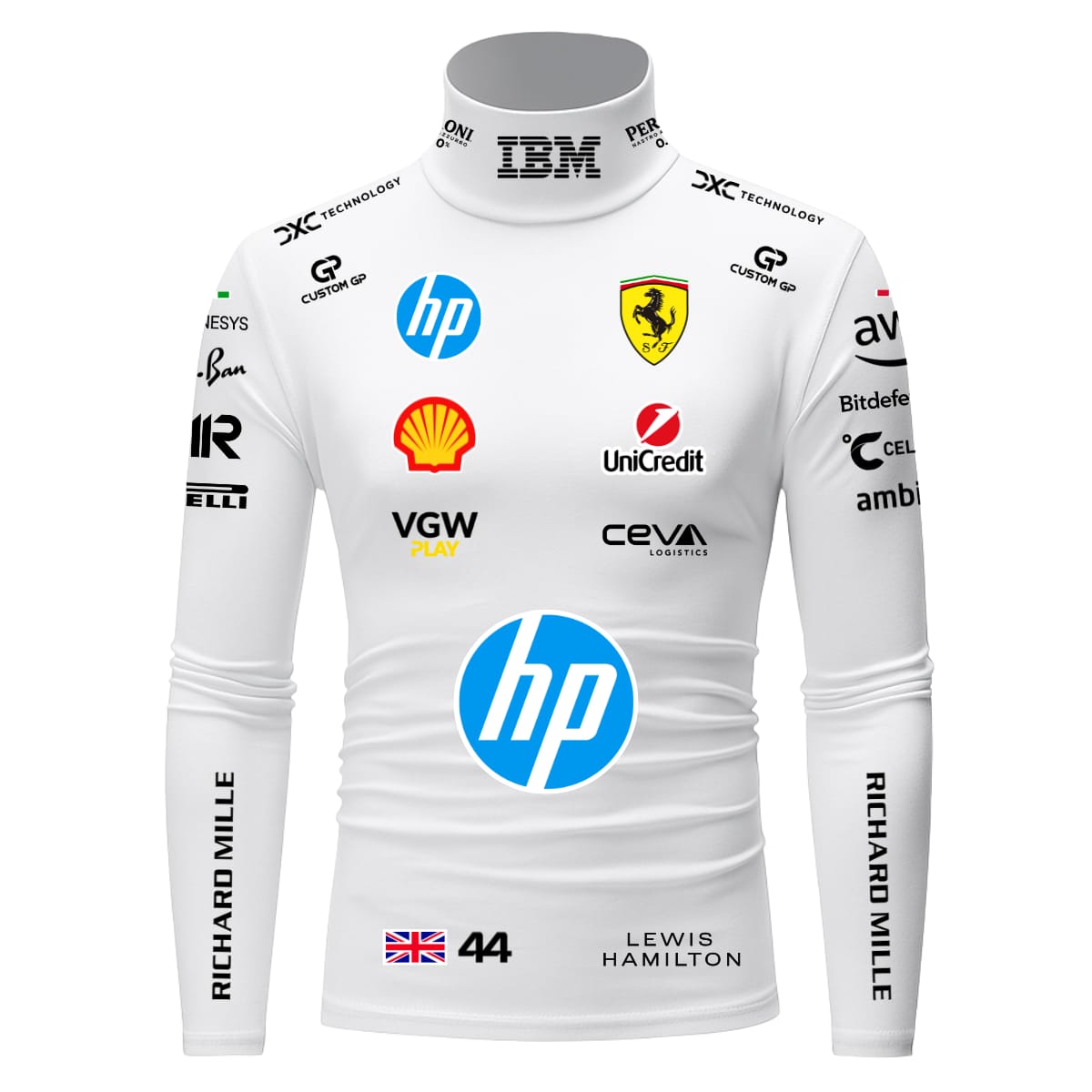 Lewis Hamilton Compression Shirt - 2025