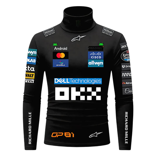 Oscar Piastri Mclaren F1 Compression Shirt