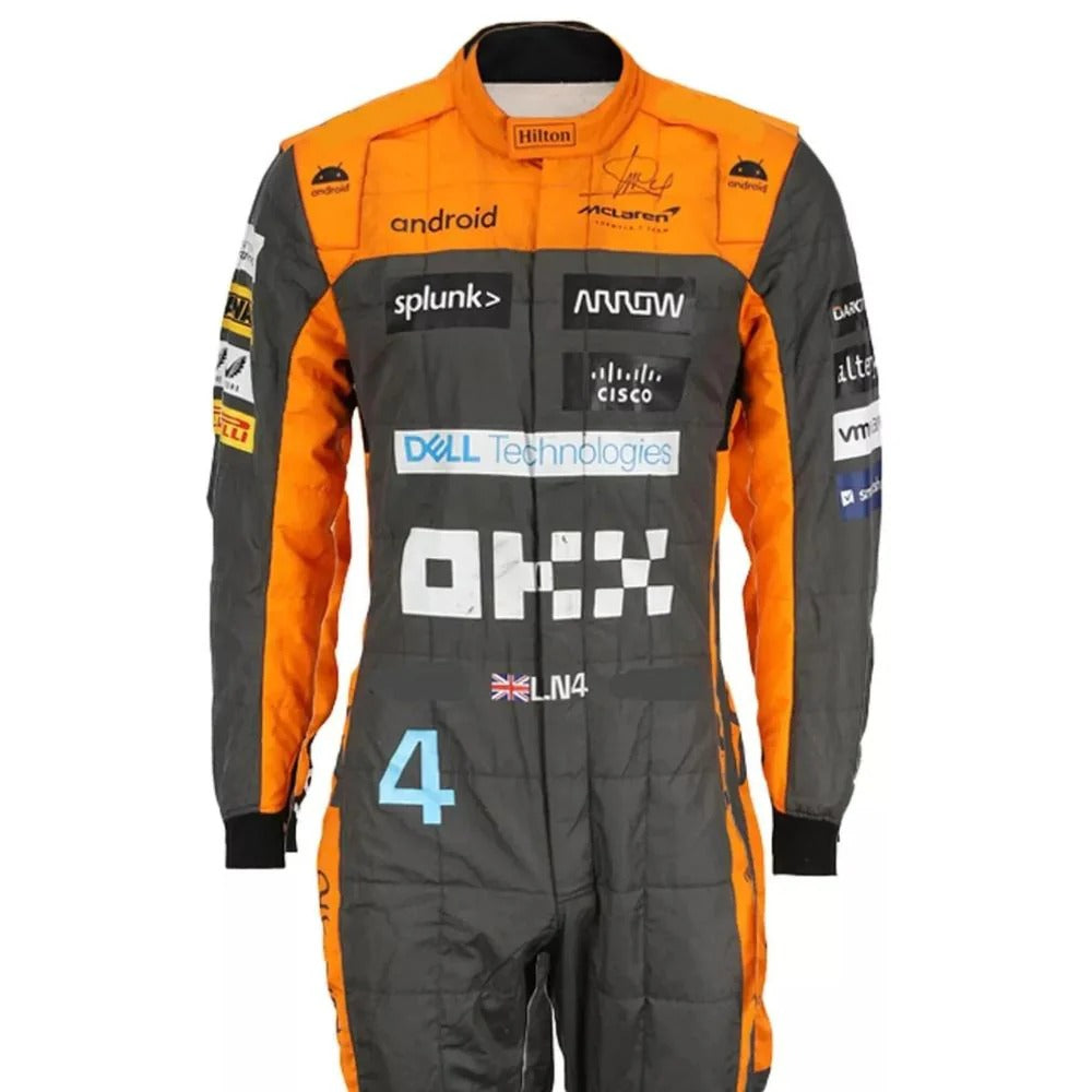 Formula 1 Racing Suit Lando Norris Mclaren 2023 – Dadio Racing Suits