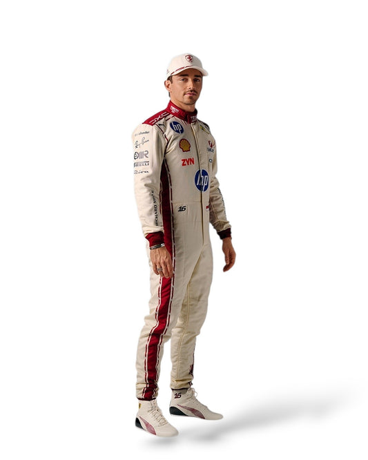 Charles leclerc F1 replica suit 2026 Monaco Grand Prix