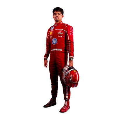 Charles leclerc F1 racing costume 2025