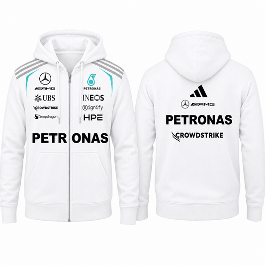 Mercedes F1 racing style hoodies