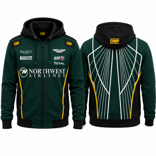 Aston Martin F1 racing style hoodie