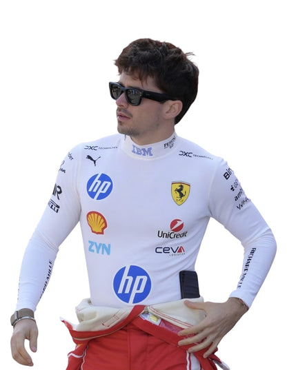Charles Leclerc Ferrari Compression Shirt - 2026